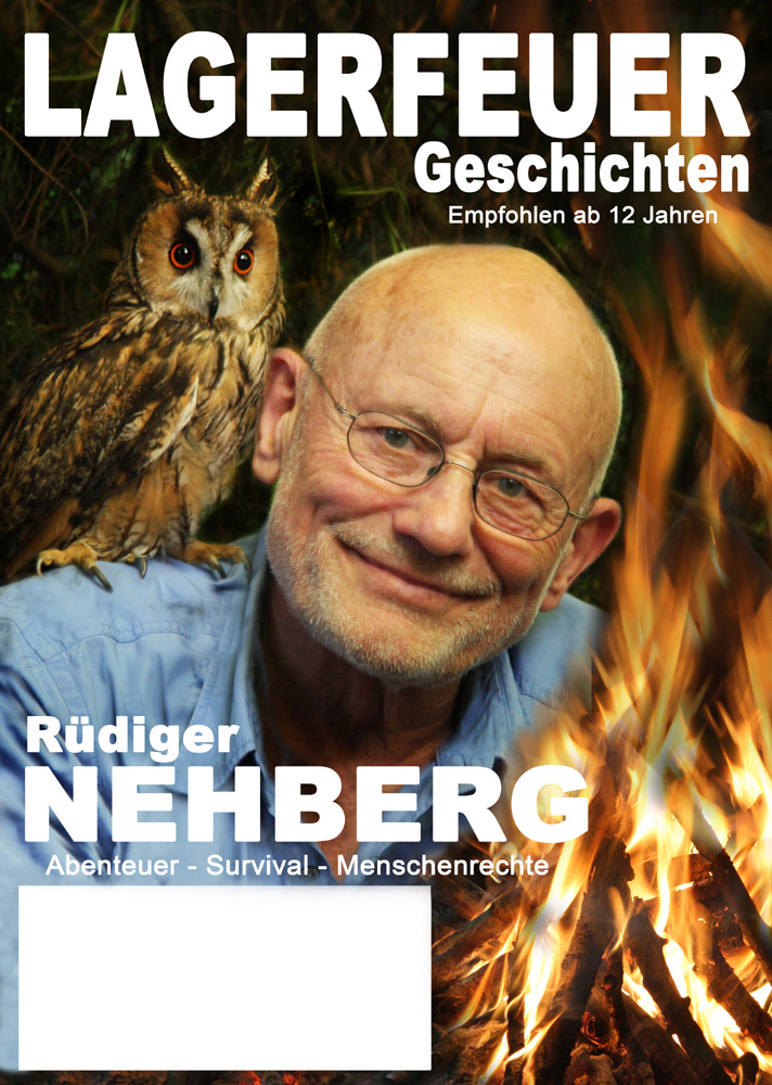 Plakat des Vortrags: Lagerfeuergeschichten